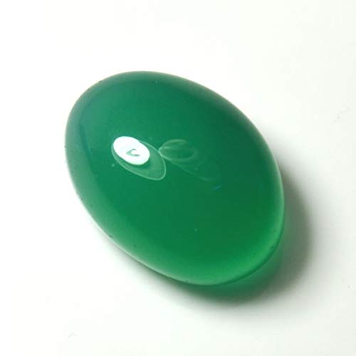 Onyx vert naturel cabochon Haqiq certifié sans traitement pour bijoutier - 3