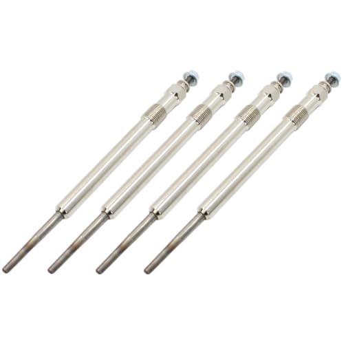 BIAREN 4x Heater Glow Plugs For Ford Transit Mk7 Mk8 Transit Tourneo Custom Ranger 2.2 TDCI Peugeot Boxer Citroen Relay 2.2 HDI Land Rover Defender 2.2 TD4 BK3Q6M090AB 1717631 9675680980 0250203018