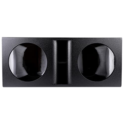 Image of Skar Audio AR2X12V Dual 12 inch Universal Fit Armor Coated Ported Subwoofer Box with Kerf Port