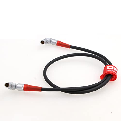 DRRI 4pin Male to 4pin Male Arri LBUS FIZ MDR Wireless Focus CFORCE Lens Motor Cable, RA 4P-RA 4P - Image 4