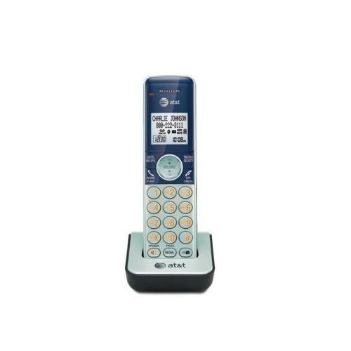 AT&T CL80121 Accessory Cordless Handset, Blue/Silver | Requires CL81101,CL81201, CL81211, CL81301, CL82101, CL82201, CL82301, CL82311, CL82351, CL82401, CL82451, CL82501, or CL82601 to Operate