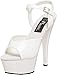Produktbild Pleaser KISS-209, Damen Plateau Sandalen, Weiß (Weiss (Wht Pat/Wht)), 35 EU (2 Damen UK)