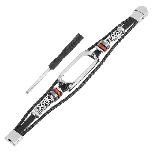 Hoement Ersatzarmband für 5 aus Metall im Retro Perlenstil Verstellbar Komfortabel Geeignet für Alltag und Besondere Anlässe Einfache Montage Unisex