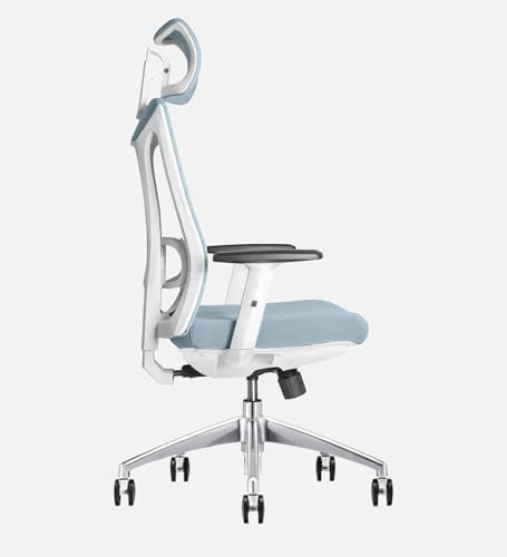 Image of Lakdi The Furniture Co High-Back Office Chair Upholstery Primium Mesh Director & Executive Chair Height Adjustable & Revolving Chair Metal Legs & WheelBase Best offfice Chair -(SSL-608-Swivel Tilt)