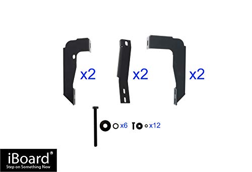 Estribos Running Board negros 5" para Chevy Tahoe y GMC Yukon miniatura 7