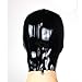Latex Hood Mask Women's Rubber Full Cover Party Mask with Face open Zipped Latex Mask (XL, 0.6MM-no zipper)