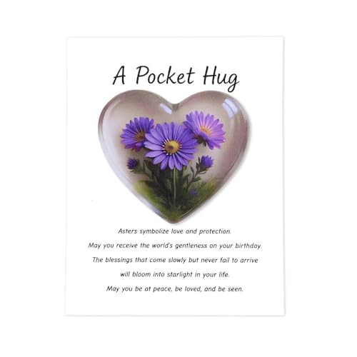 yaozeio September Birthday Pocket Hug for Best Friend Bestie Birthday Bday Gifts for Sister Brother...