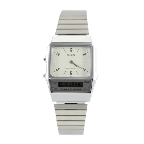 CASIO CLASSIC AQ-800E-7A2 �V���o�[ �A�i�f�W ���j�Z�b�N�X [���s�A���i]
