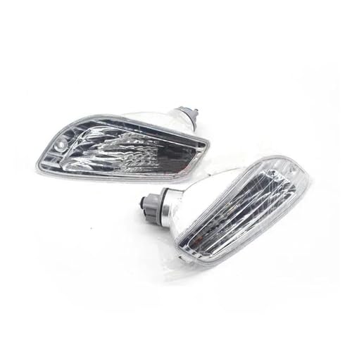 SUTVCM Clignotants Pour Vespa LX 50 125 150 2-Takt LXV Arrière Et Avant Moto Clignotant Voyant Lampe Direction(DEVANT)