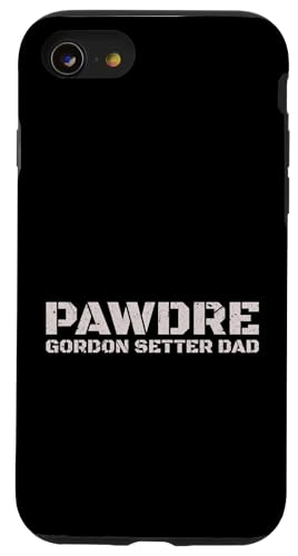 PAWDRE Gordon Setter Dad Dog Owner Apparel �X�}�z�P�[�X iPhone SE (2020) / 7 / 8 �p