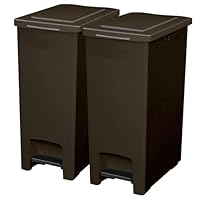 Amazon｜アスベル ゴミ箱 エバンペダルペール 45L SD ブラウン