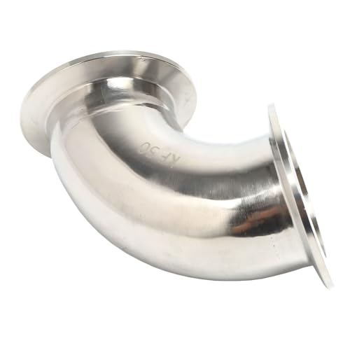 Image of QiiMii KF-50 Elbow 90 Degrees Vacuum Fittings Stainless Steel 304