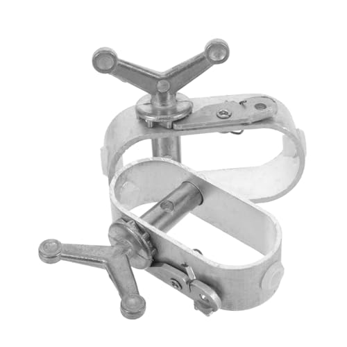 Toddmomy Tendeur De Fil en Acier Robuste pour Clôture Et Serrage, Petit Tendeur De Câble Métallique 2 Pièces, Usage Agricole Et Jardinage, Tension Fiable Et Solide