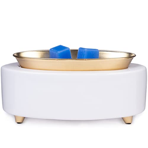 Scentsationals Wide Wax Warmers, Scented Wax Cube Melter, Electric Fragrance and Oil Burner, Wickless Candle Air Freshener, Indoor Home Décor, Narrow House Decoration Paloma