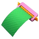 kawendite Fancy DIY Hand Tool Paper Embossing Machine Craft Embosser for Paper Scrapbooking School (Dots)