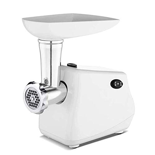S Elektro-Fleischwolf, Fleischwolf mit 3 Anbauwerkzeug und Schneidklingen for Zuhause Küche & Commercial Use, Edelstahl S