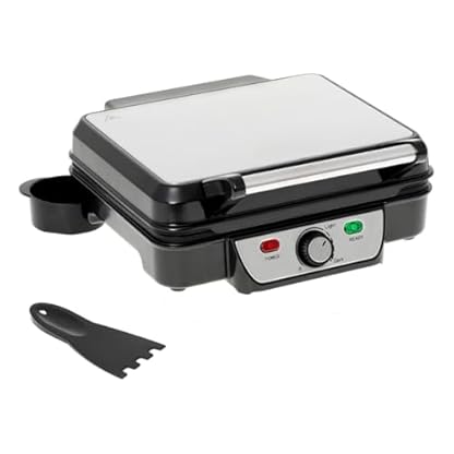 JUNG MS3050 Elektrischer Kontaktgrill 2500W Doppelplatte Antihaftbeschichtung Tischgrill Elektrogrill Temperaturregelung Cool-Touch-Griff Abnehmbare Tropfschale 1288cm² große Grillfläche