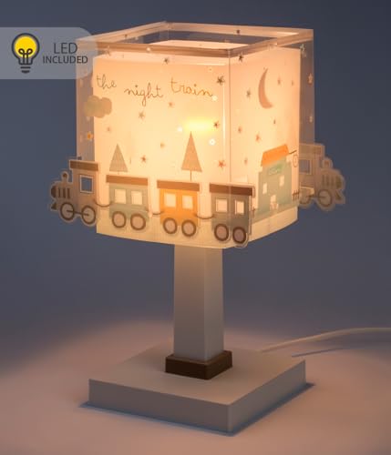 Lampe de chevet enfant train Dalber cadeau de naissance idéal - 4