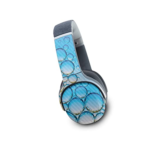 Image of MightySkins Carbon Fiber Skin Compatible with Skullcandy Crusher Evo Wireless - Sunrise Bubbles | Protective, Durable Textured Carbon Fiber Finish | Easy to Apply