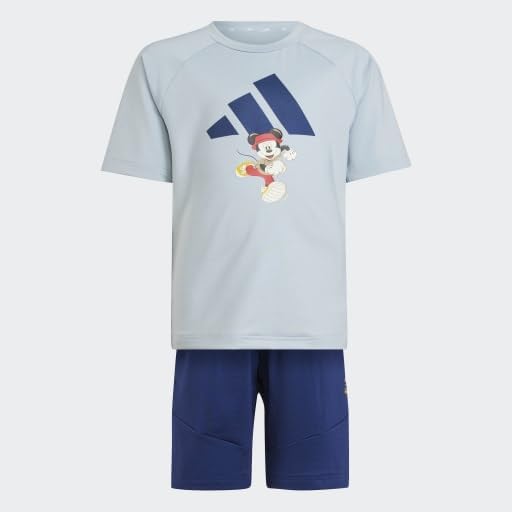adidas boys Disney Mickey Mouse T-shirt Set2