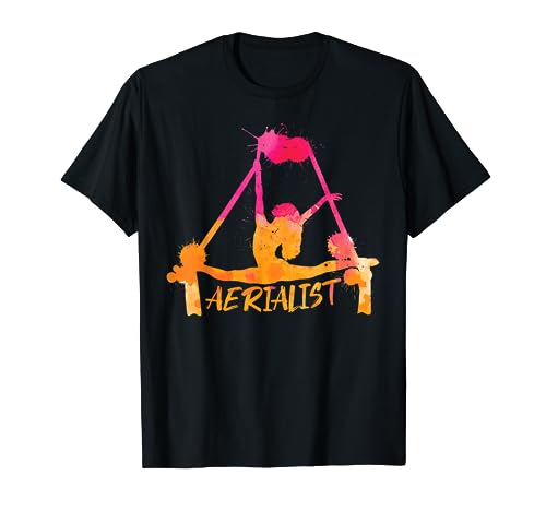 Maglietta da ginnastica Aerialist Hoop Flying