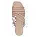 Calvin Klein Women's Bestina Sandal, Light Natural Logo 110, 7.5