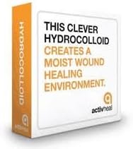 Activheal Hydrocolloid Dressing, 15cm x 15cm, Pack of 5