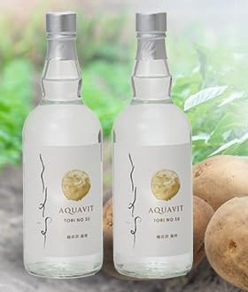 軽井沢産じゃがいもを使った アクアヴィット「とりのす」 700ml×2本セット