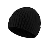 【Passend für die meisten Anlässe】Die Strickmützen mit Bündchen sind perfekt für Outdoor-Aktivitäten in den Herbst- und Wintermonaten. Perfekt für Radfahren, Camping, Skaten, Skifahren und Laufen, und auch für den Alltag geeignet, die beste Wahl für Sie.