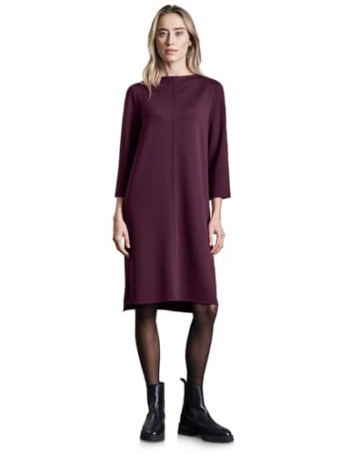 Street One A144316 Vestido Camiseta hasta La Rodilla, Rojo Mora, 46 Mujeres