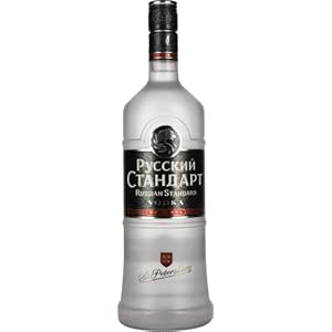 Russian Standard Vodka Orginal (1 x 1000 ml), russischer Vodka aus St. Petersburg, Premium-Vodka mit Winterweizen und…