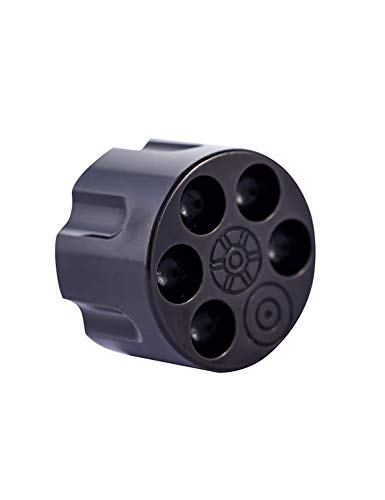 Guyker 3Pcs Guitar Potentiometer Control Knobs For 6Mm(0.24”) Dia. Shaft Pots - Knurled Volume And Audio Switch Knob Replacement For Electric Guitar Or Precision Bass - Zinc Alloy, Black #TOP1