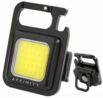 Miniatura 8 de Affinity Stores Linternas de llavero recargables con LED de 800 lúmenes cuenta con 4 modos de iluminación, diseño portátil COB, abrebotellas e imán,