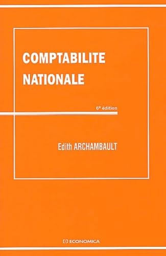 ECONOMICA - La Comptabilité nationale - -89%