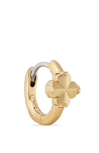 Kate Spade New York Spade Flower Huggies, Gold