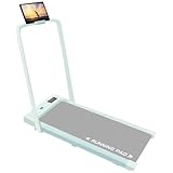 BARWING(バーウィング) ランニングパット ルームランナー ハンドル MAX10km/h MAX12km/hランニングマシン ウォーキングマシン ランニングマシーン トレッドミル ルームランナ ランニングましーん家庭用 ホームジム 健康器具 家庭用 静音 電動 折り畳み 高齢者 防音 マット 固定式エクササイズバイク (07. ホワイトハンドル付き MAX12m/h)