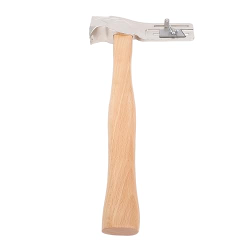 Magnet Roofing Hatchet, Handy Magnet Roofing Hammer Tool with Sliding Gauge Utility Knife Nail Claw for Quick Installation of Roofing Nails and Felt Caps