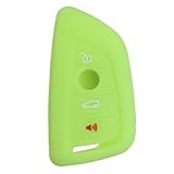 Material: Silikon C-FUNN Auto 4 Tasten Silikon Abdeckung Fob Fall Shell Für BMW X1 F48 X3 X4 X5 X6 2016 2017-Grün
