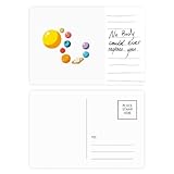 Caractéristiques : offre des lignes pour l'adresse postale, une boîte à timbres au dos et un espace pour écrire une courte note. Impression en couleur des deux côtés - Chaque lot est livré avec un lot de 20 cartes postales. Une excellente chose pour vous et vos amis pour prendre des notes, faire des cartes flash, créer vos propres cartes postales postales et beaucoup d'autres méthodes.