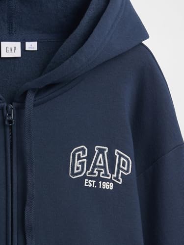 Image of GAP Women's Est. 1969 Hooded Logo Full Zip