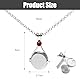 ZhongShuang 3 Pcs Plötzlich Meerjungfrau Kette Mermaid Medaillon, Kette Mädchen Edelstahl Meerjungfrauen Anhänger Schmuck Halsketten, Kette Damen,Passend Für Damen Und Mädchen (Blau Rot Weiß)