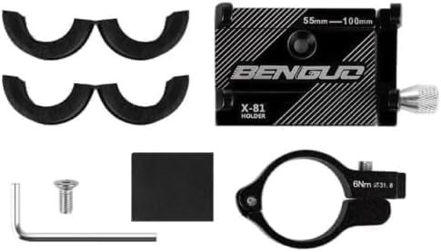 Miniatura 7 de Soporte de teléfono para bicicleta de aluminio, para motocicleta, bicicleta, soporte de teléfono para manubrio, soporte universal para teléfono