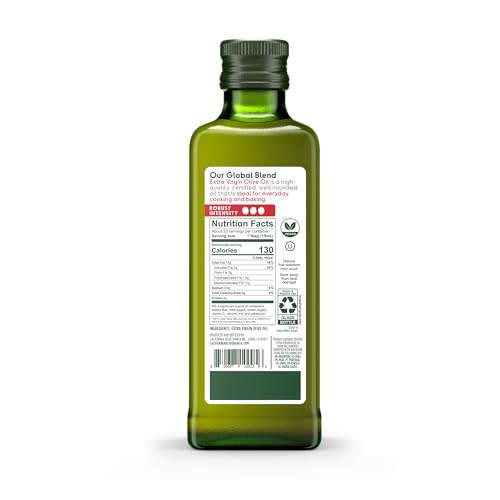 Image of California Olive Ranch, Global Blend Robust Extra Virgin Olive Oil, 500mL (Pack of 1)