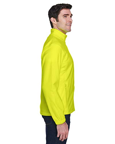 Men's 8 oz. Full-Zip Fleece M SAFETY YELLOW2