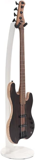 Ruach GS-2 Bass Hardwood Handmade Wooden Guitar Stand - White