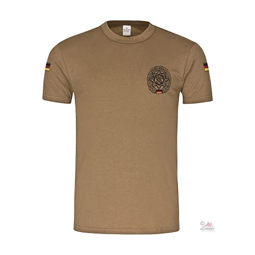 T-shirt militaire armée allemande avec insigne de béret premium #38548