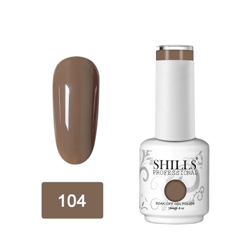 Image of SHILLS PROFESSIONAL UV /LED Soak Off Gel Finish Polish Color Shade 104,15 Milliliters