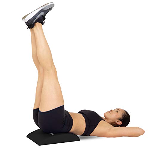 Image of ProsourceFit Abdominal Ab Mat 15x12, High Density Core Trainer for Workouts, Conditioning, Posture Support, and Crunch Exercises; Home Fitness Equipment