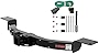 CURT 99313 Class 3 Trailer Hitch, 2-Inch Receiver, 4-Pin Wiring Harness, Select Buick Enclave, Chevy Traverse, GMC Acadia