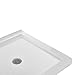 Streamline NT-141-36WH-CR 36 in. x 36 in. Corner Acrylic Shower Base in Glossy White with Center Drain, ABS Drain Included